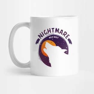 Nightmare Wild Wolf Mug